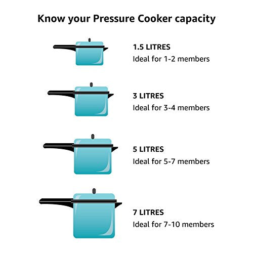 Pressure Cooker 3 LT Silver Q862