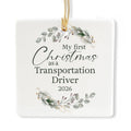 Ceramic 3-inch Square-Shaped Ornament E353