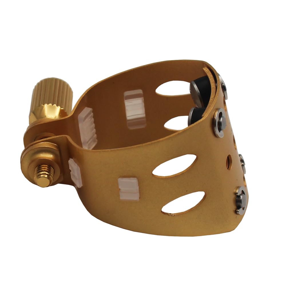 Saxophone Hard Rubber Mouthpiece with Ligature and Cap M1954