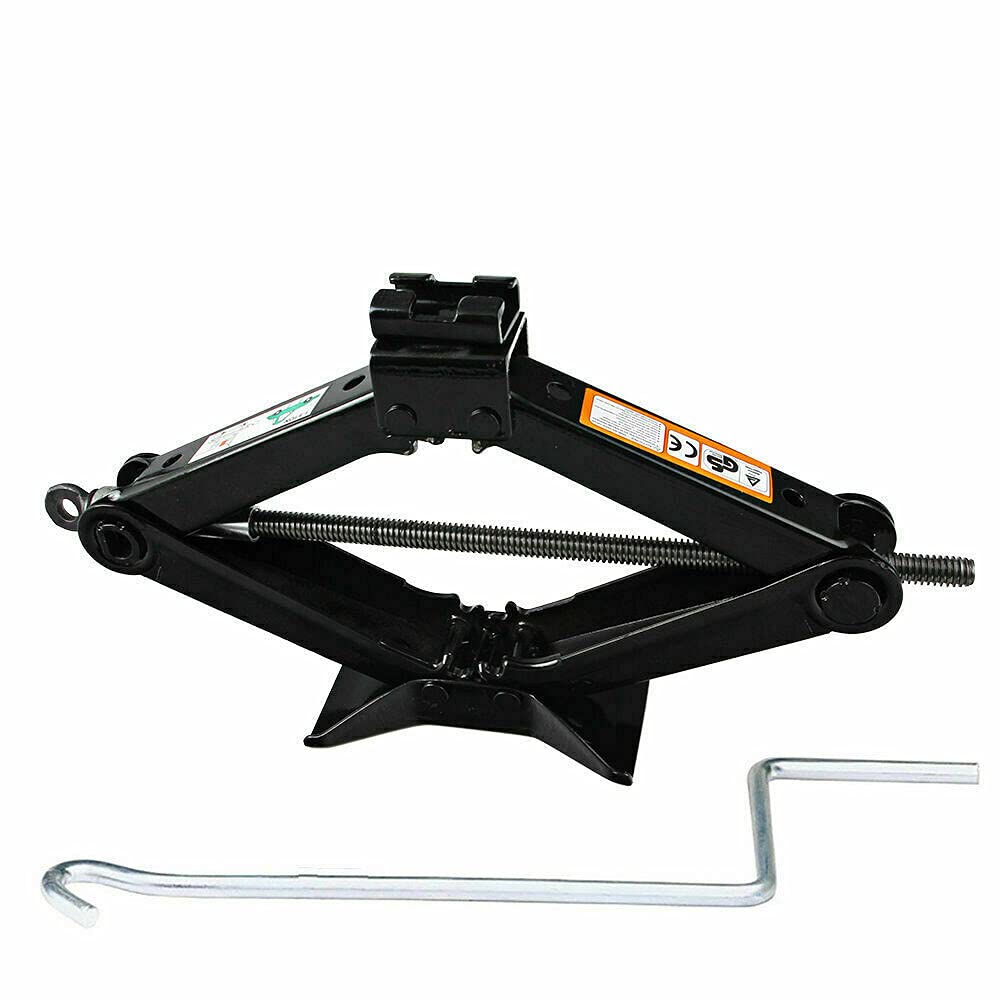 Spare Tire Tool Kit with Case & Scissor Jack 2 Ton Q233