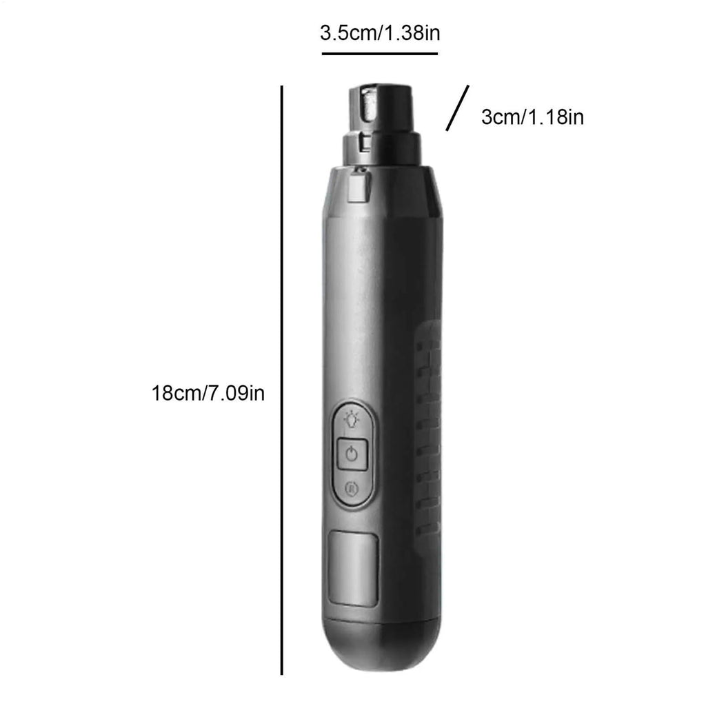 Silent Electric USB Rechargeable Pet Nail Grinder G27322