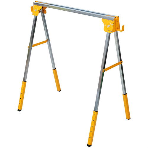 2 Pack Adjustable Height Folding Steel Sawhorse R780