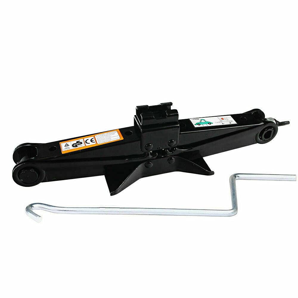 Spare Tire Tool Kit with Case & Scissor Jack 2 Ton Q233