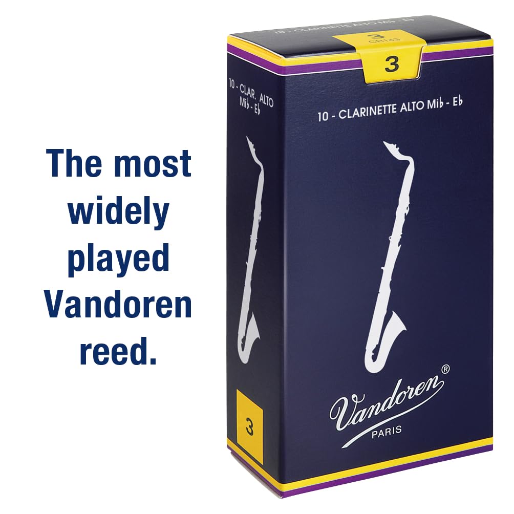 Alto Clarinet Reeds Strength 3 Box of 10 P429155