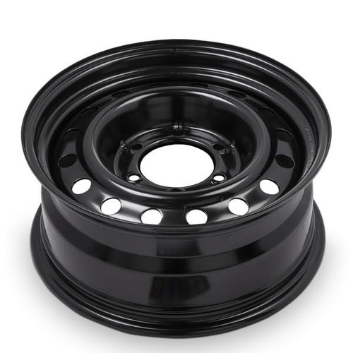 16x7 Inch Black Steel Wheel P1590