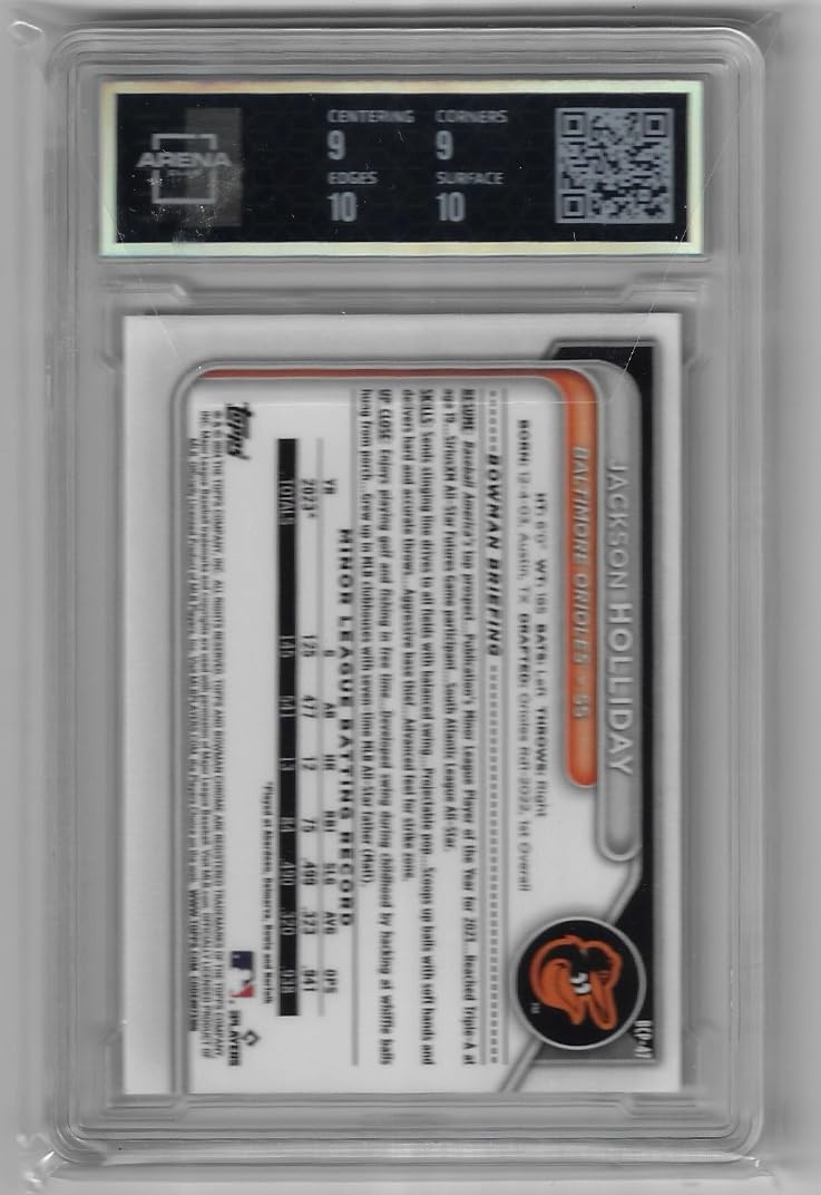 Graded Mint+ 9.5 Refractor Baseball Card E1896