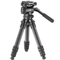 Carbon Fiber Desktop Mini Tripod with Video Fluid Head H174574