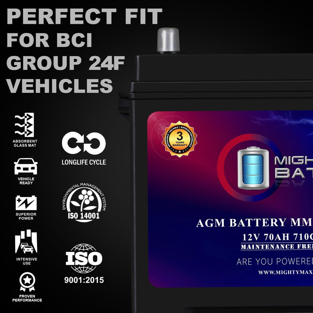 12V 70Ah AGM Replacement Battery B96006