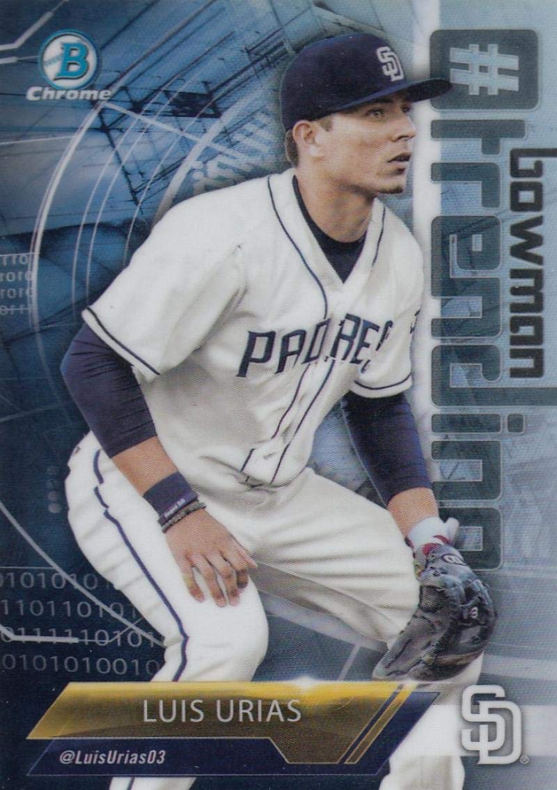 Baseball MLB 2018 Bowman Mega Box Chrome Luis Urias Padres C49058