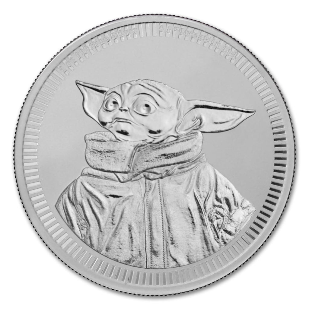 1 oz Silver Star Wars Mandalorian Coin M692