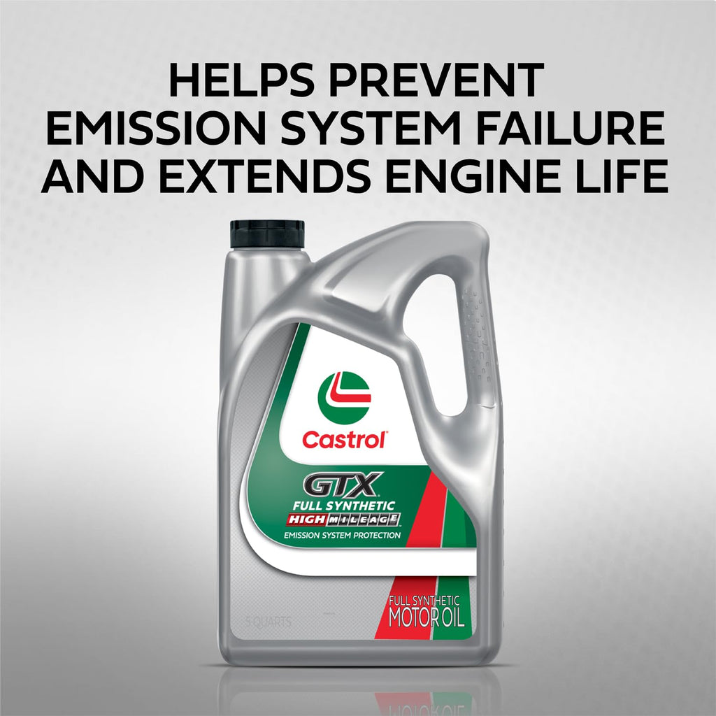 Full Synthetic High Mileage 5W-20 Motor Oil, 5 Quart O31875
