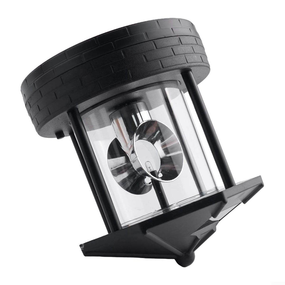 Black Solar Lighthouse Lawn Light Z529633