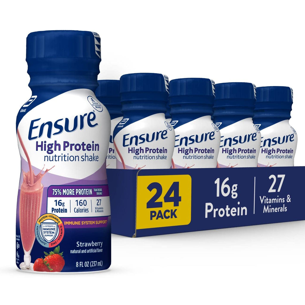 High Protein Nutrition Shakes 24 Pack and 12 Pack F491273