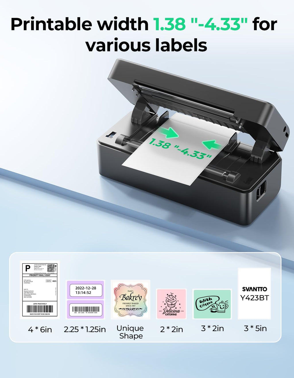 Bluetooth Thermal Label Printer K241