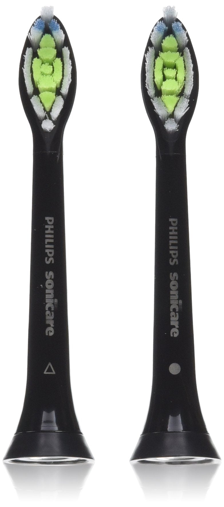 Black 2 Pack Replacement Brush Heads T118