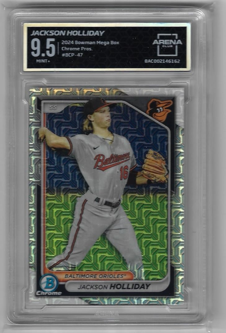 Graded Mint+ 9.5 Refractor Baseball Card E1896