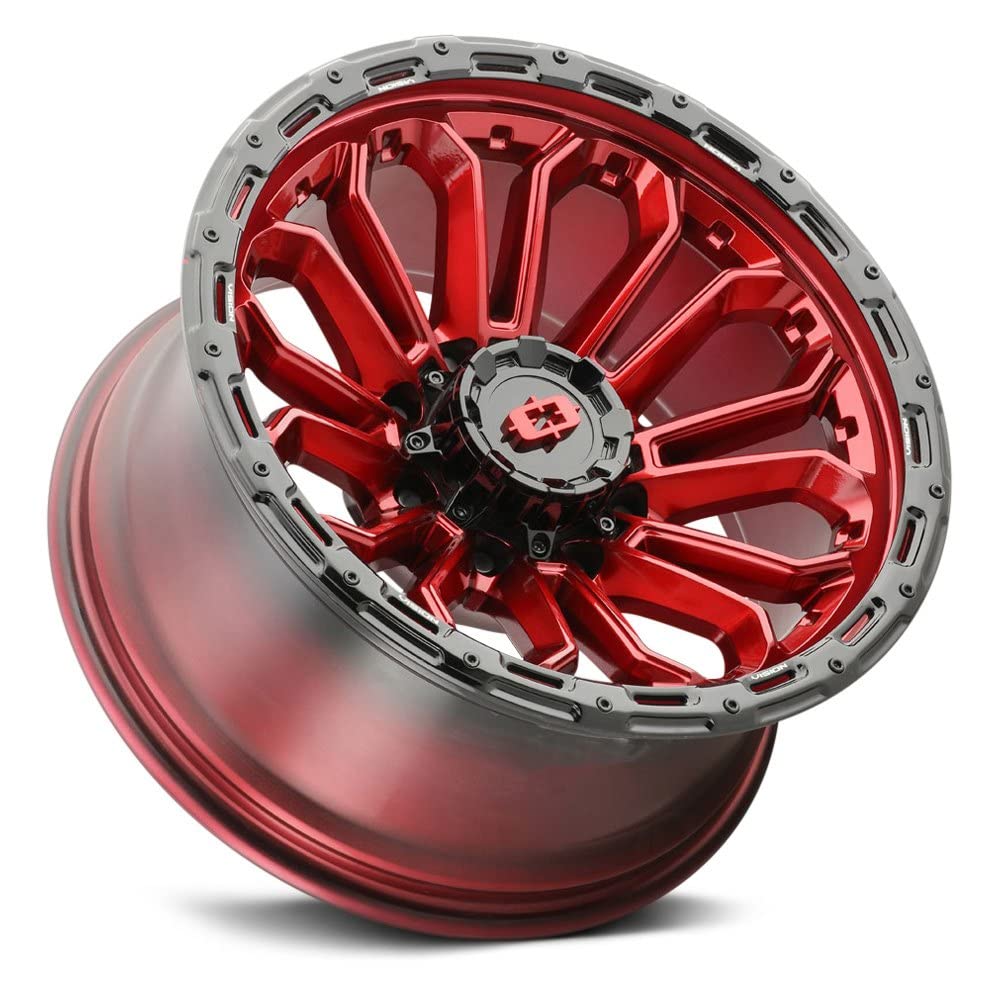 20x9 8x170 +12mm Red Wheel Rim 20" T8659