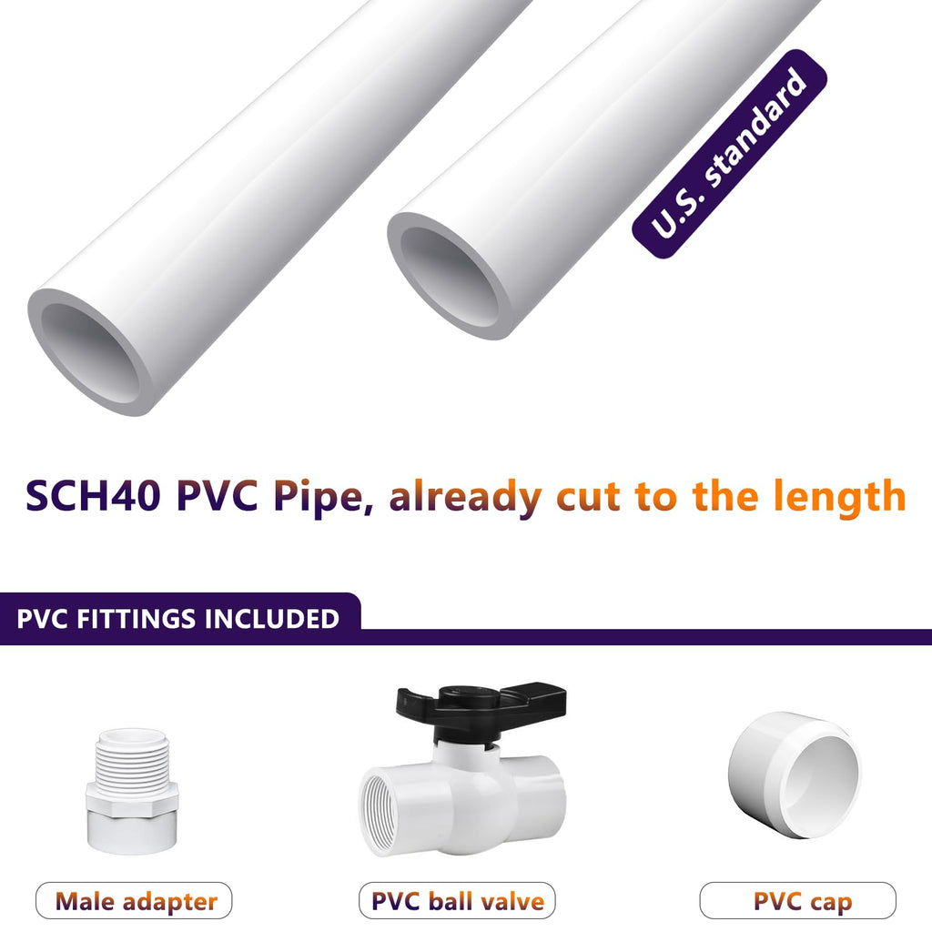 Automatic Chicken Watering System with PVC Pipe I332