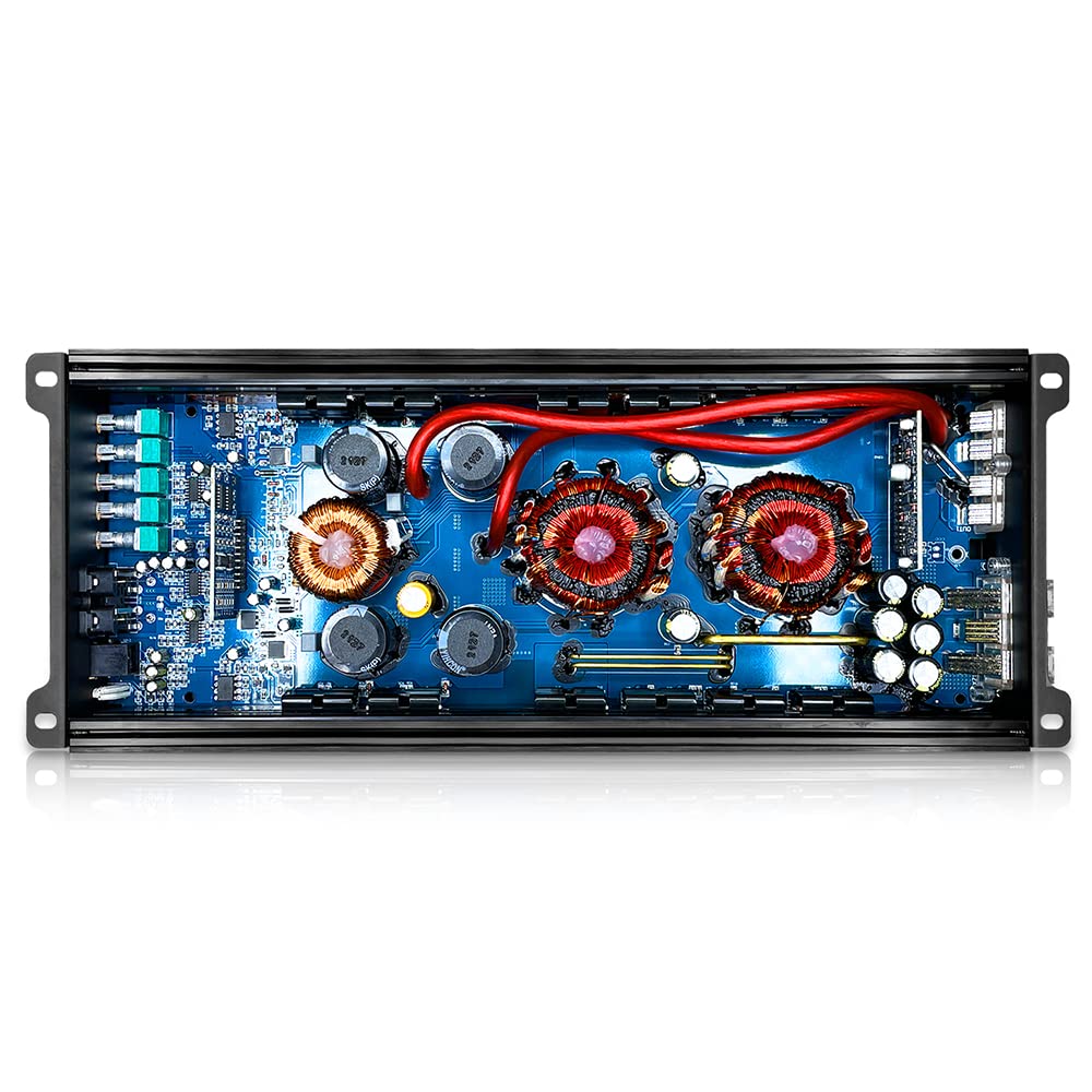 Compact Class D Monoblock Car Audio Amplifier, 1500 Watts RMS I509