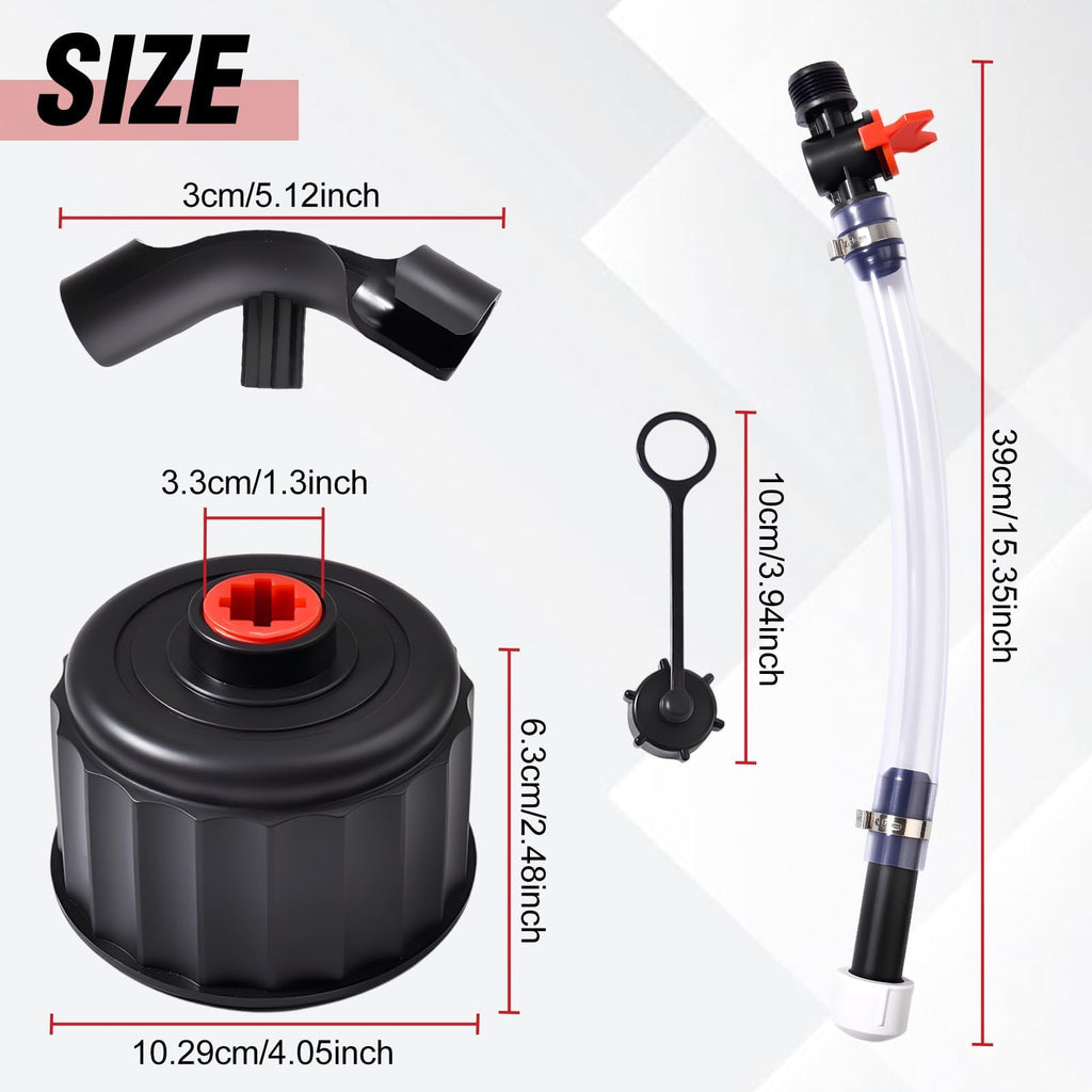 4Pcs Racing Fuel Filler Hose Kits X6892