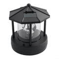 Black Solar Lighthouse Lawn Light Z529633