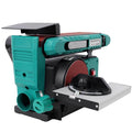 Benchtop Belt and Disc Sander, 4x36 Belt & 6" Disc, 0–90° Adjustable Table, Cast Iron Base, 120V Heavy Duty Sanding Machine R4501