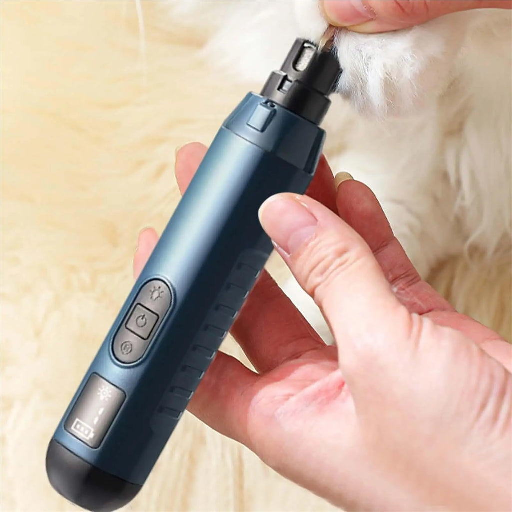 Silent Electric USB Rechargeable Pet Nail Grinder G27322