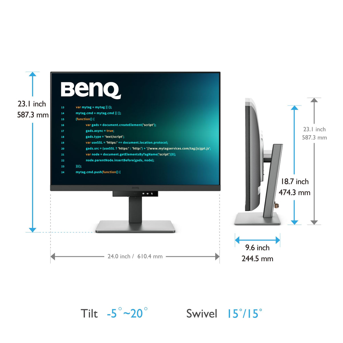 28.2” 4K Programming Monitor with USB-C G97289