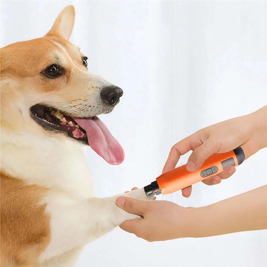 Silent Electric USB Rechargeable Pet Nail Grinder G27322