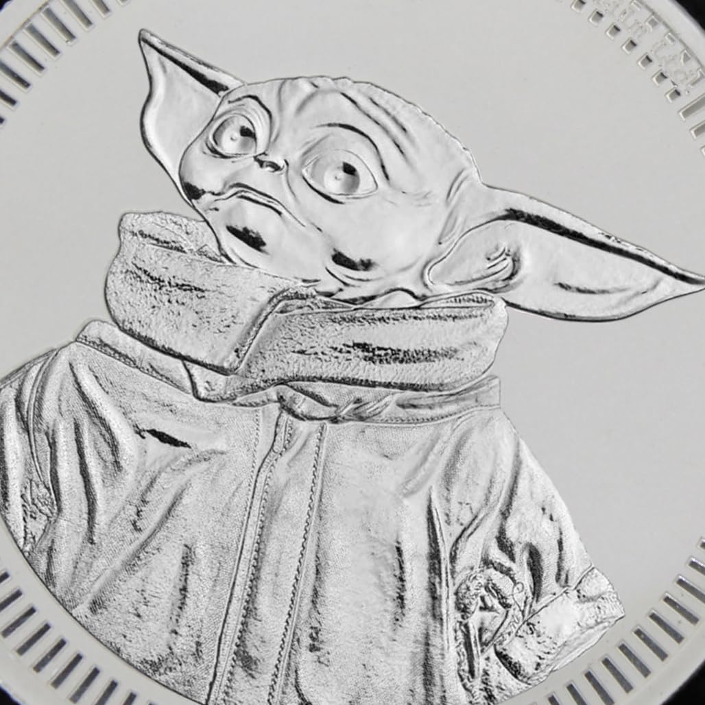 1 oz Silver Star Wars Mandalorian Coin M692