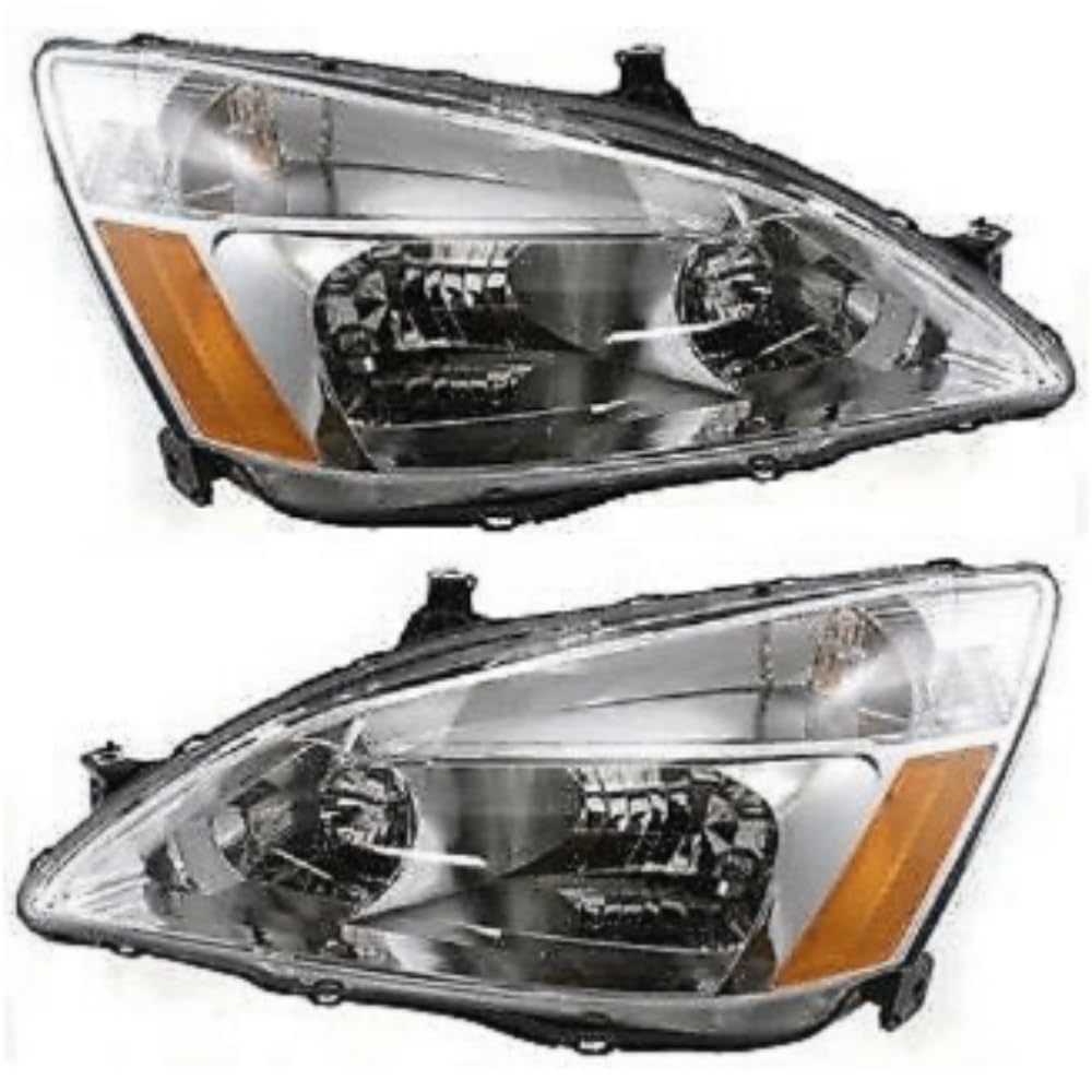 Headlight Headlamp Set Left Right Clear Lens 2pcs L378200