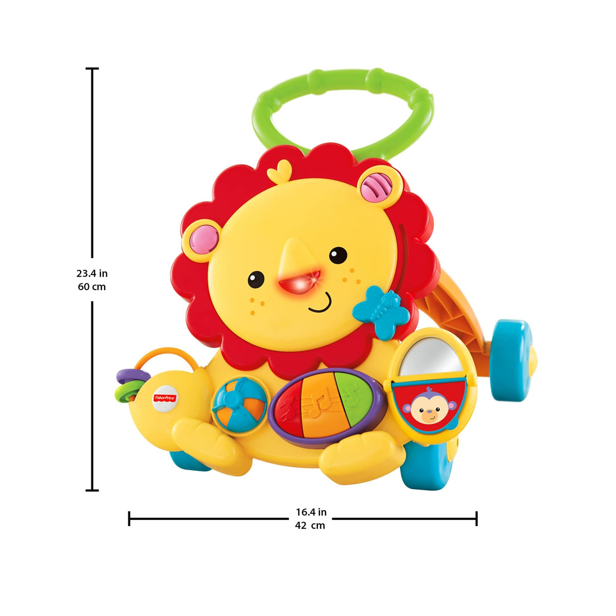 Musical Lion Walker with Lights Sounds & Activities D605