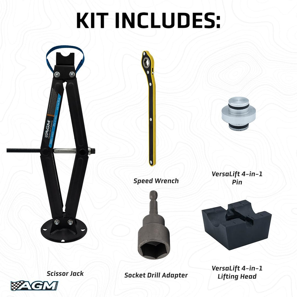 Scissor Jack 2,000 lb J478