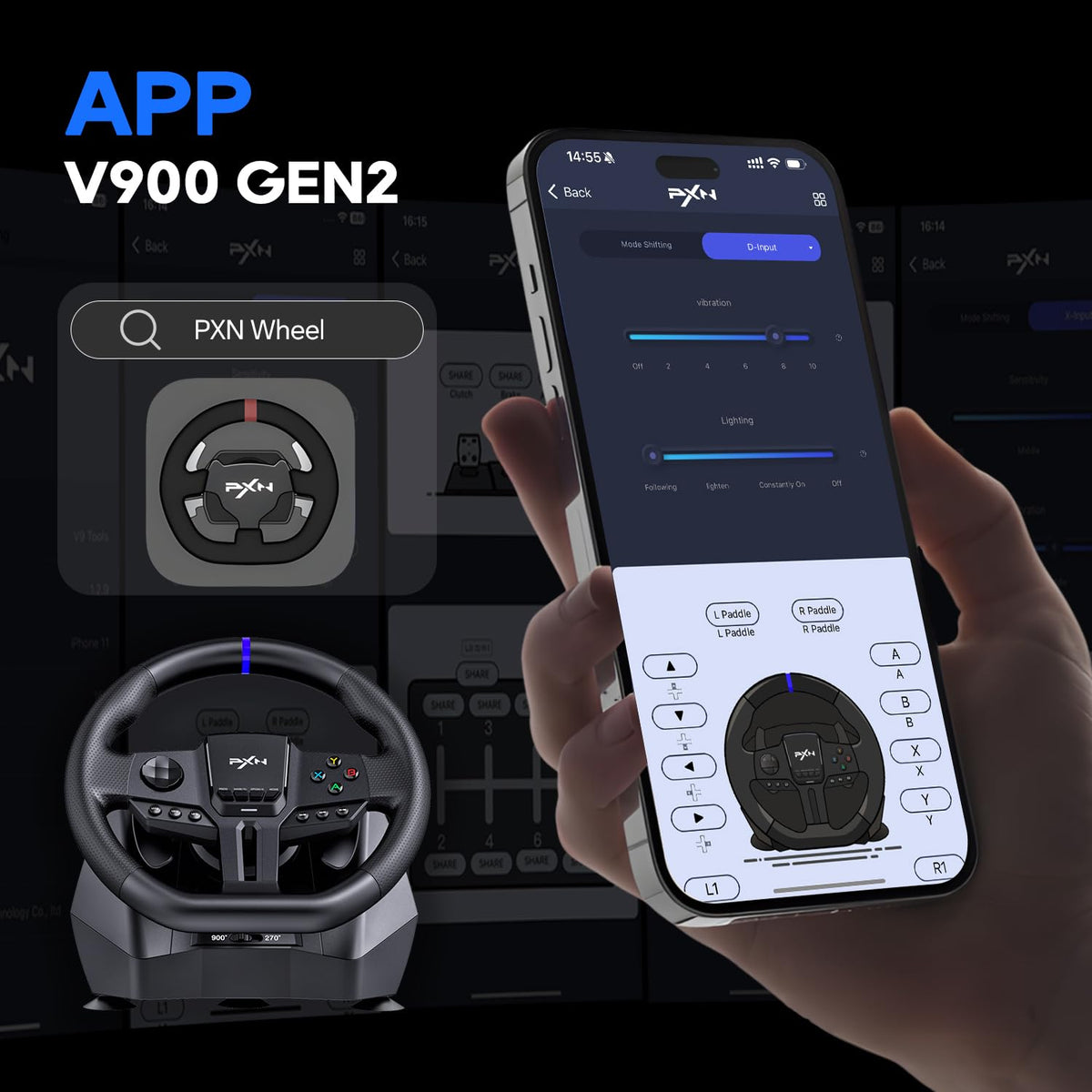 Gaming Steering Wheel F798408