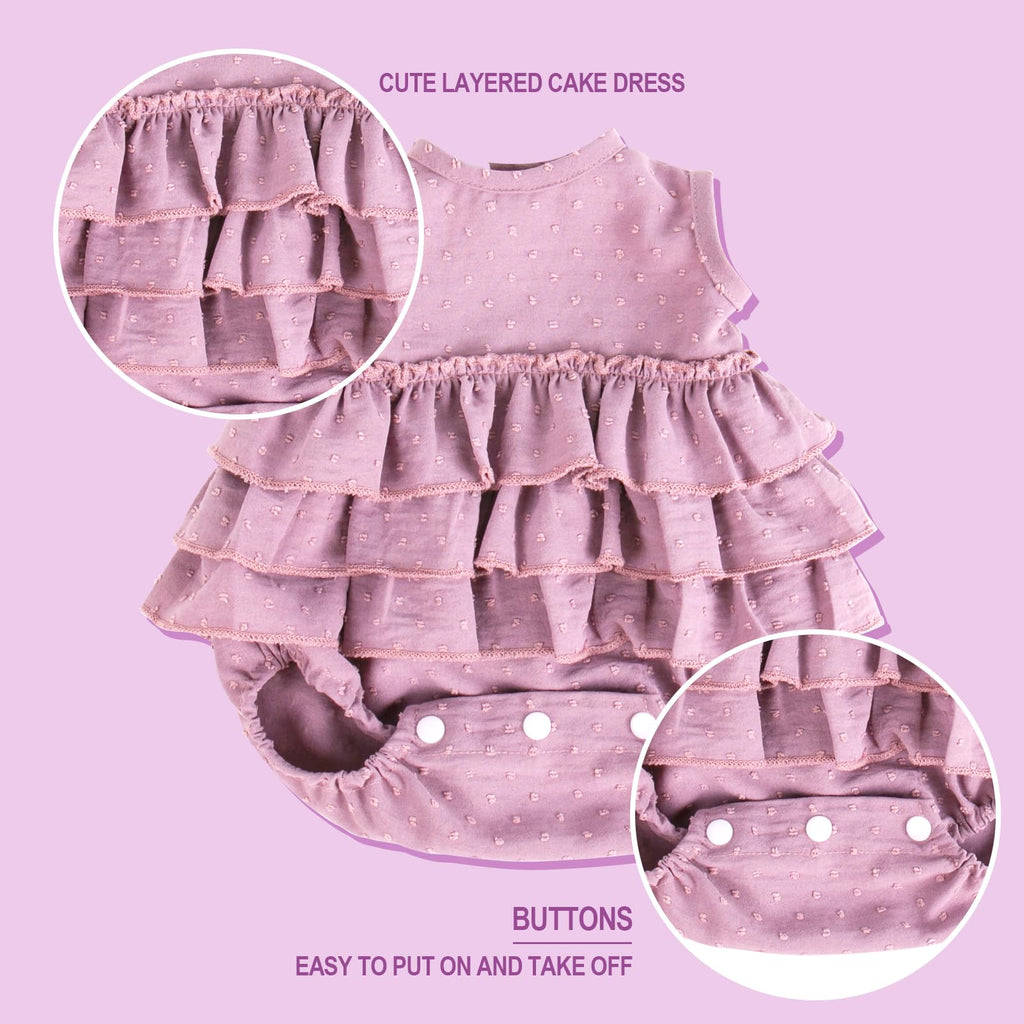 20 Inch Purple Dress Doll Clothing Set G8564