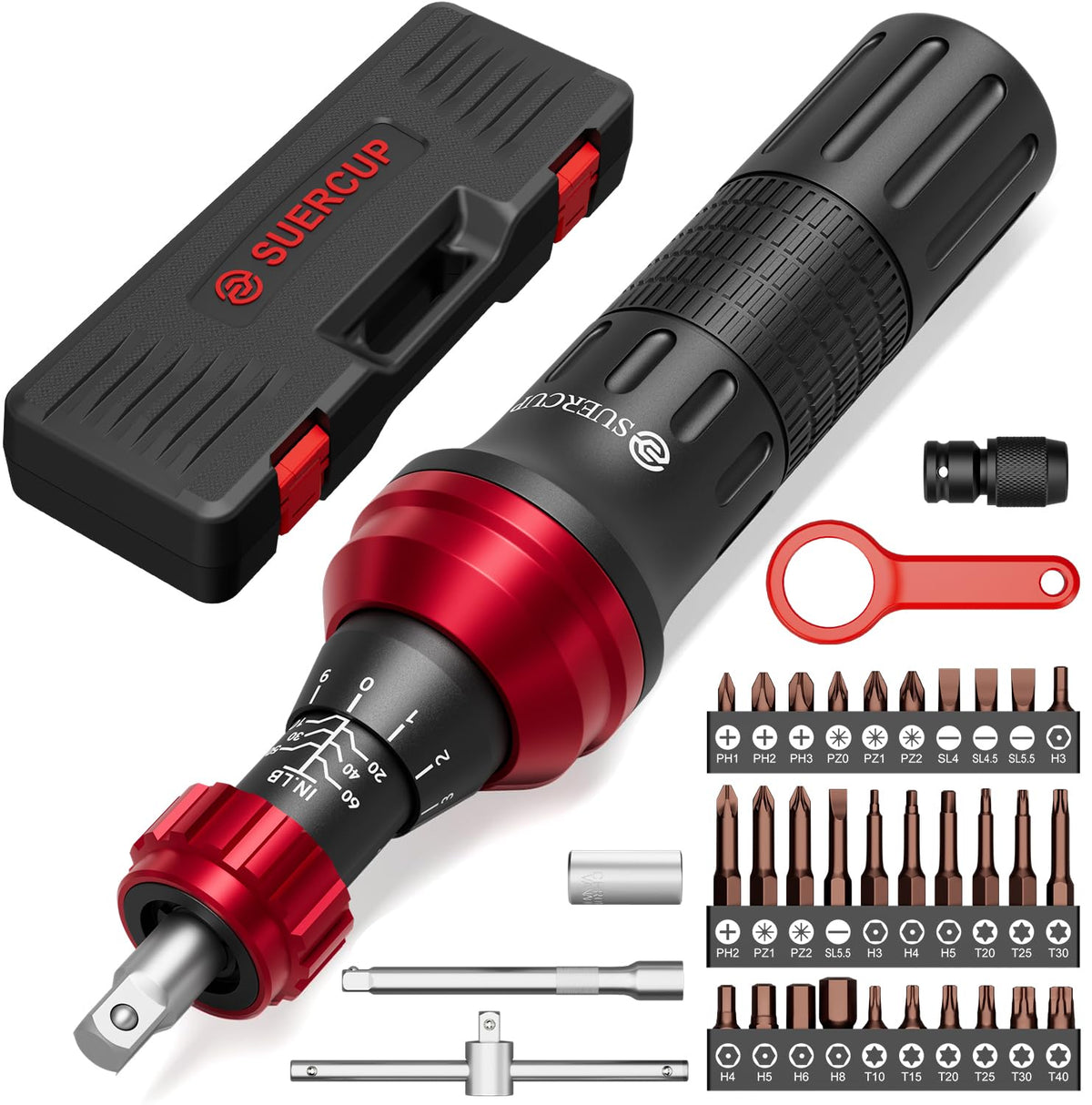 1/4" Torque Screwdriver 36 PCS Set J63559