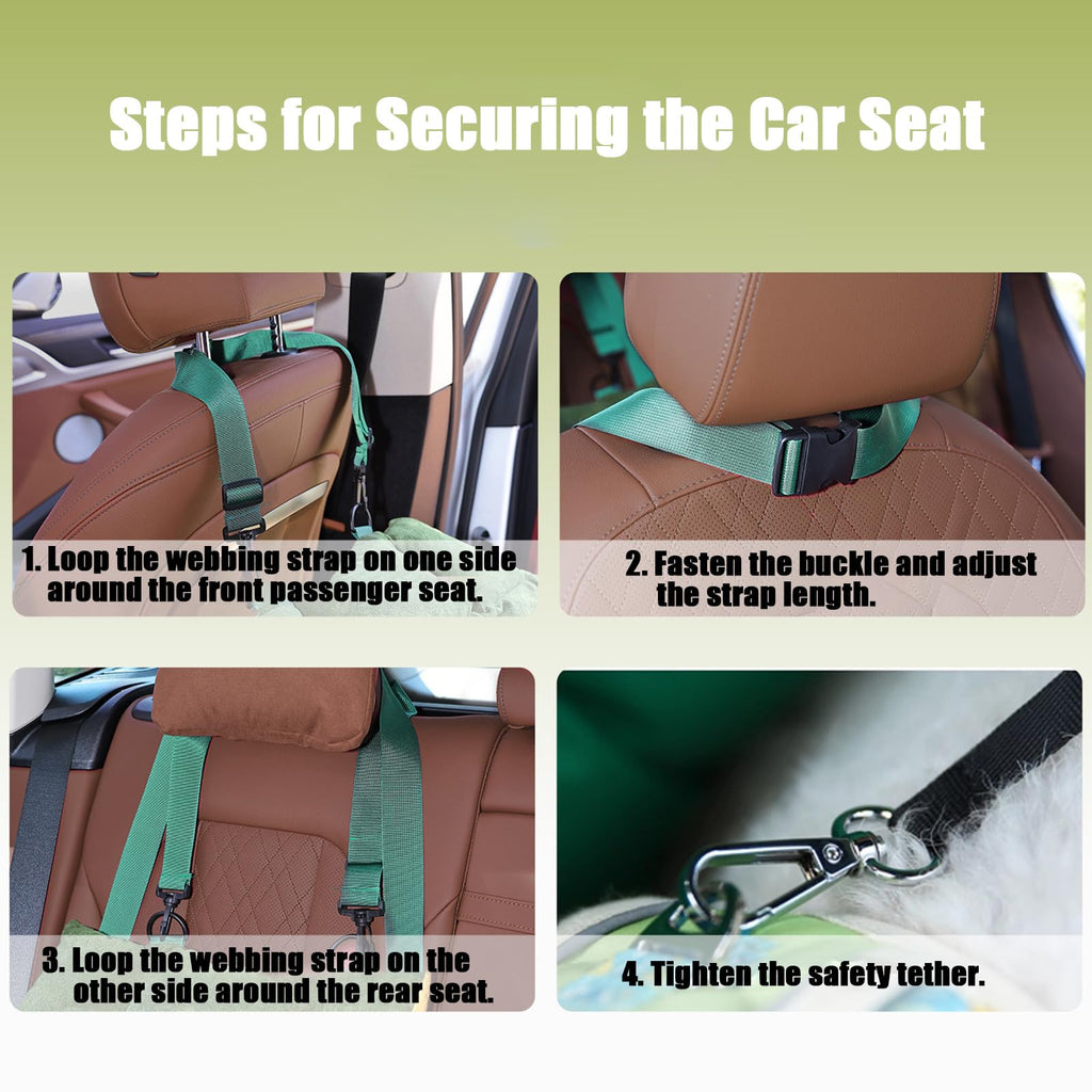 2-in-1 Dog Car Seat Q493