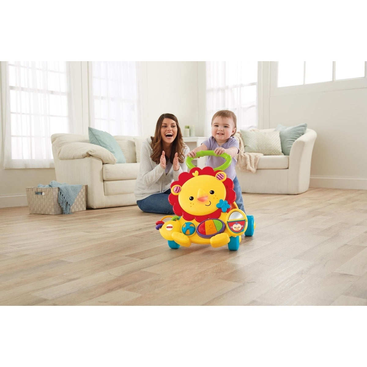 Musical Lion Walker with Lights Sounds & Activities D605