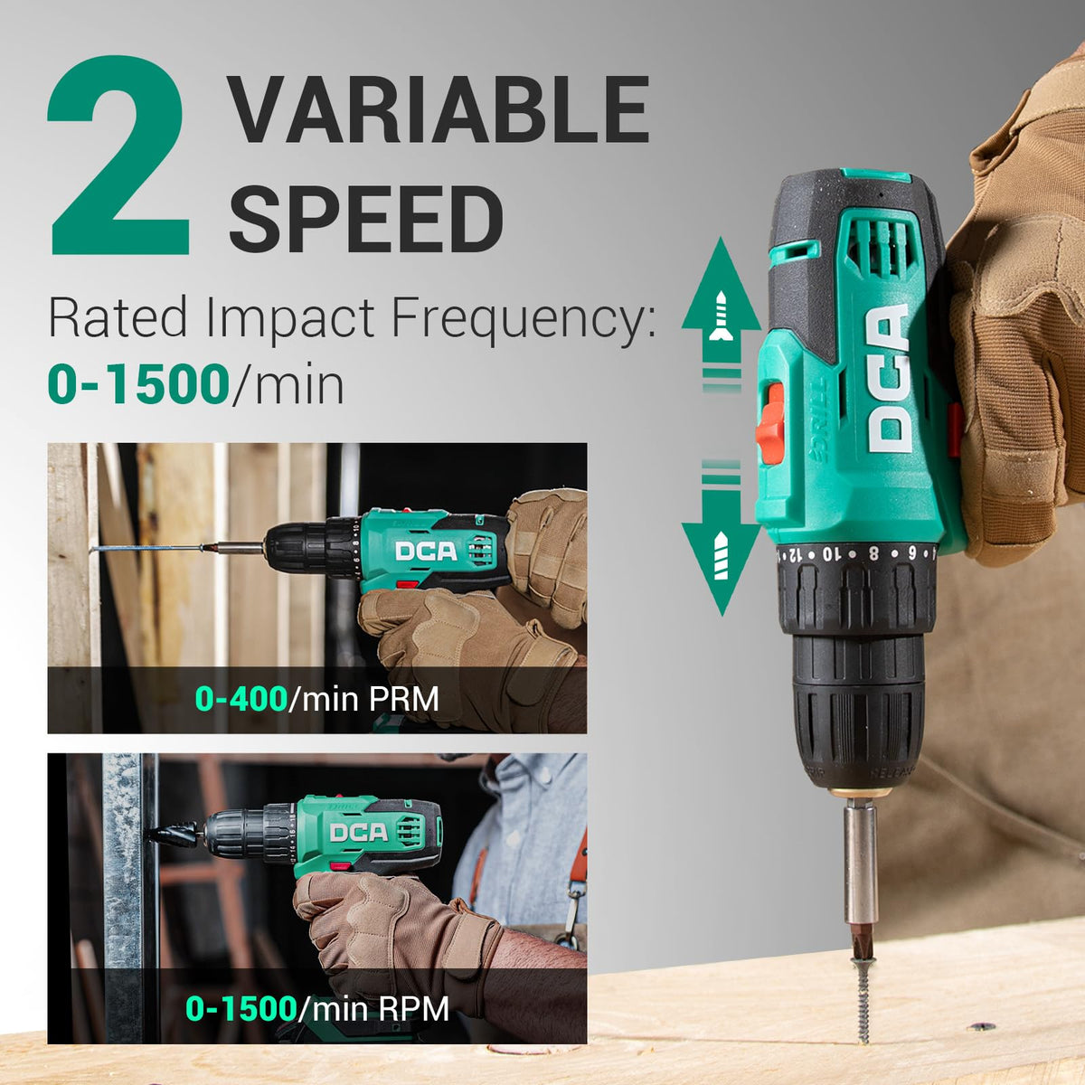 Cordless Drill Set 354 in-lbs 3/8" Keyless Chuck 20V Q162
