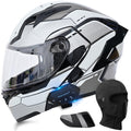 DOT Approved Flip Up Full Face Modular Motorcycle Helmet with Dual Visor M951