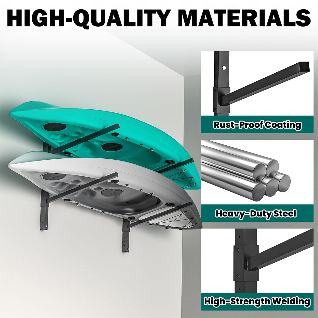 Wall Mounted Kayak Storage Rack J585