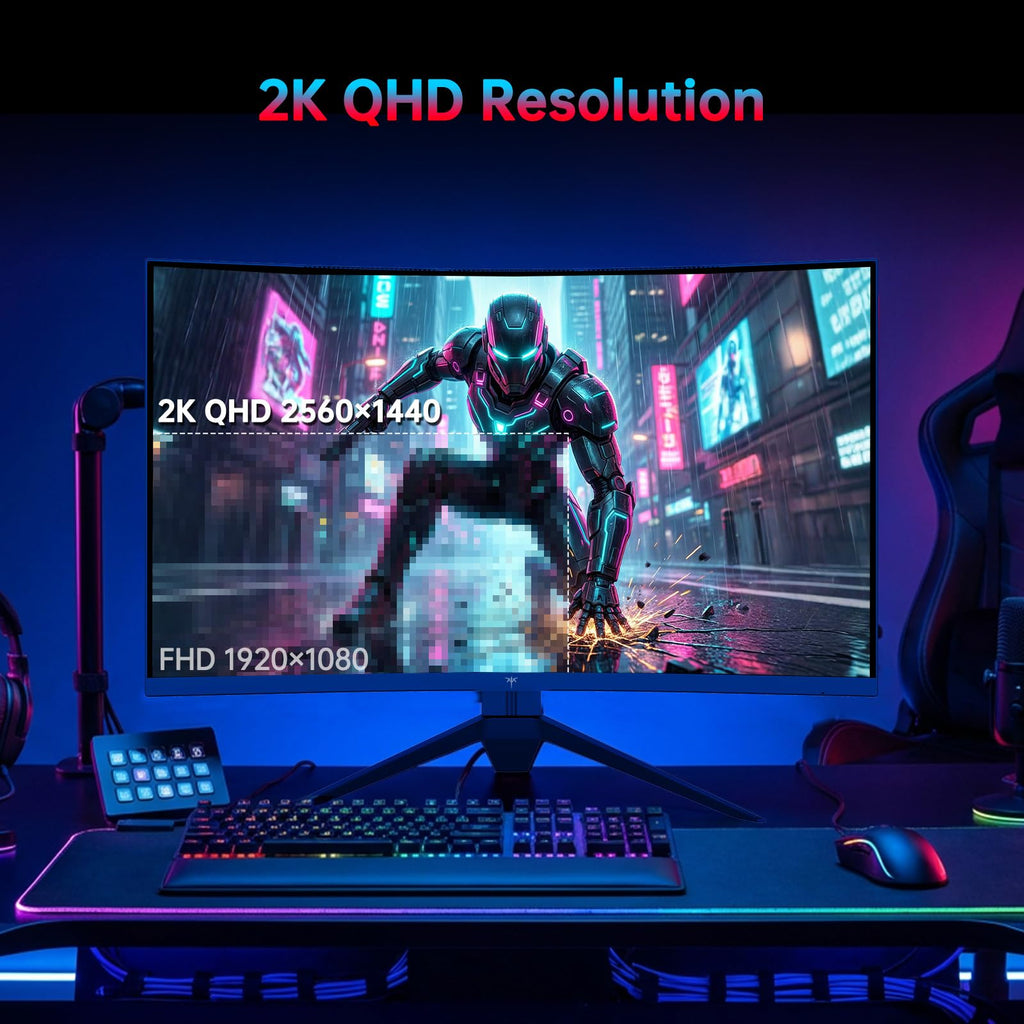 27 Inch 240Hz Curved 2K QHD Gaming Monitor G6620