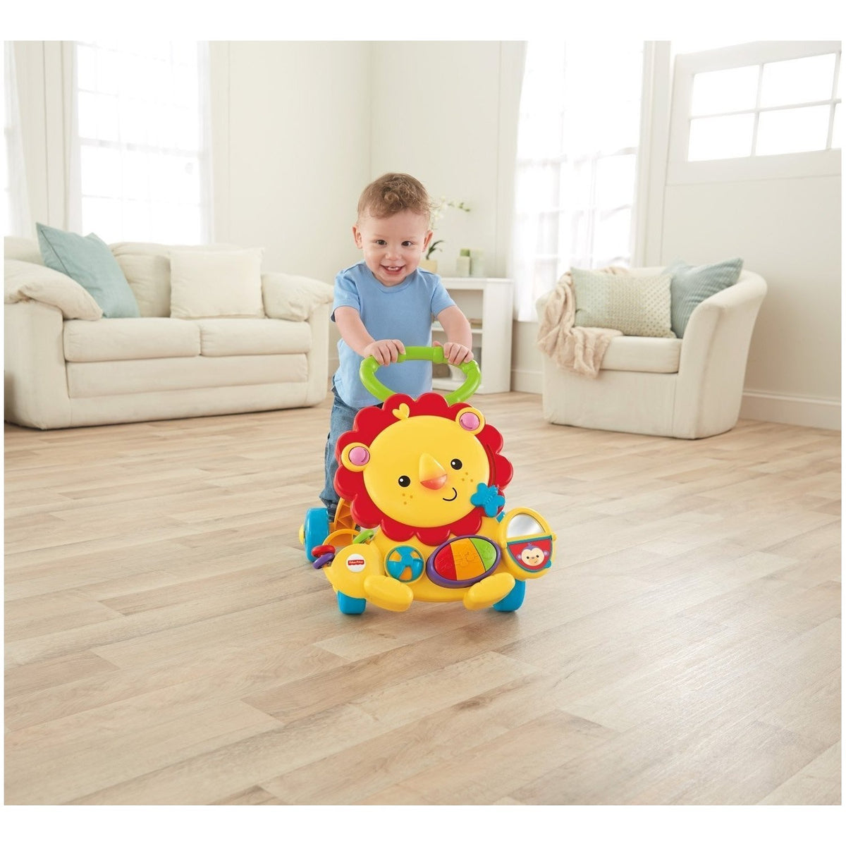 Musical Lion Walker with Lights Sounds & Activities D605