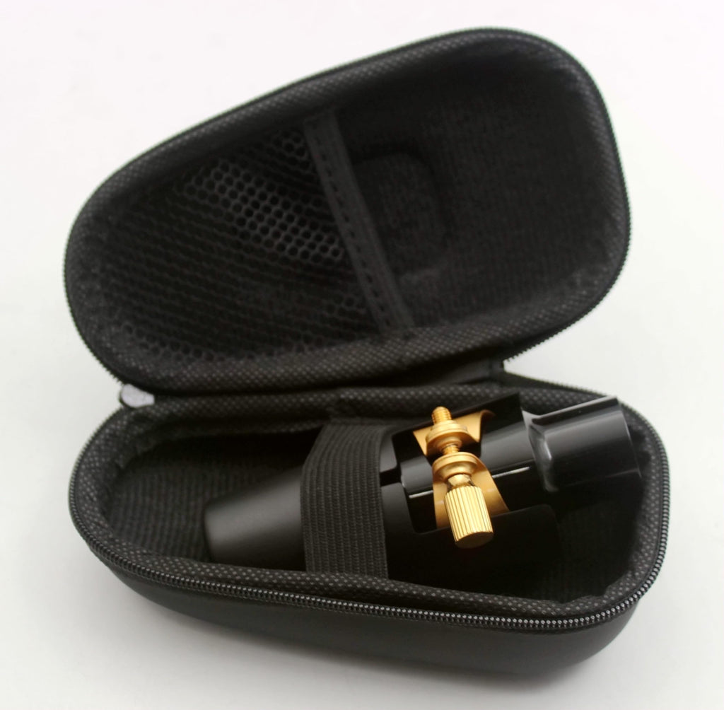 Saxophone Hard Rubber Mouthpiece with Ligature and Cap M1954