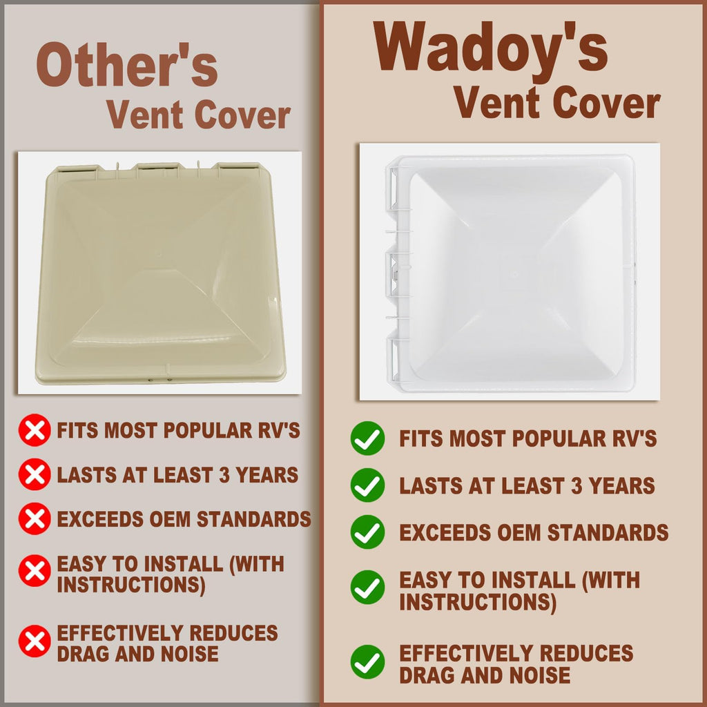 13" x 13" RV Vent Cover/Lid Metal Base M968441