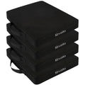 4 Pack Waterproof Oxford Fabric Bleacher Seat Cushions R418814