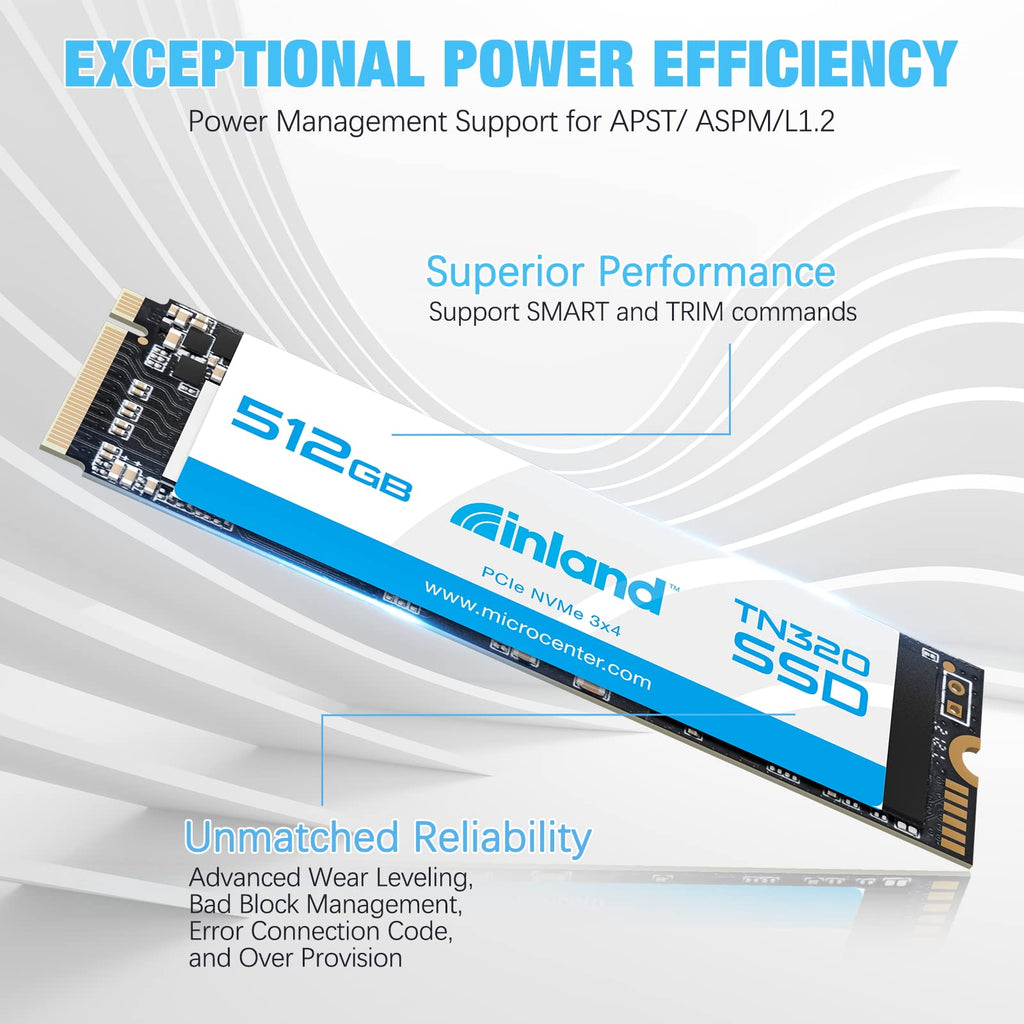 512GB NVMe M.2 PCIe Gen3x4 Internal Solid State Drive SSD G81441