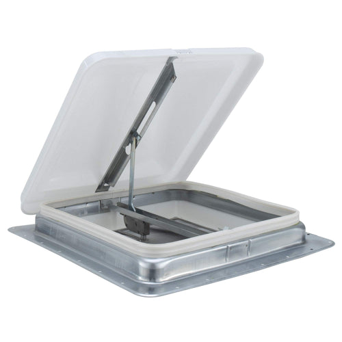 14" White RV Roof Vent Kit with Butyl Tape R867
