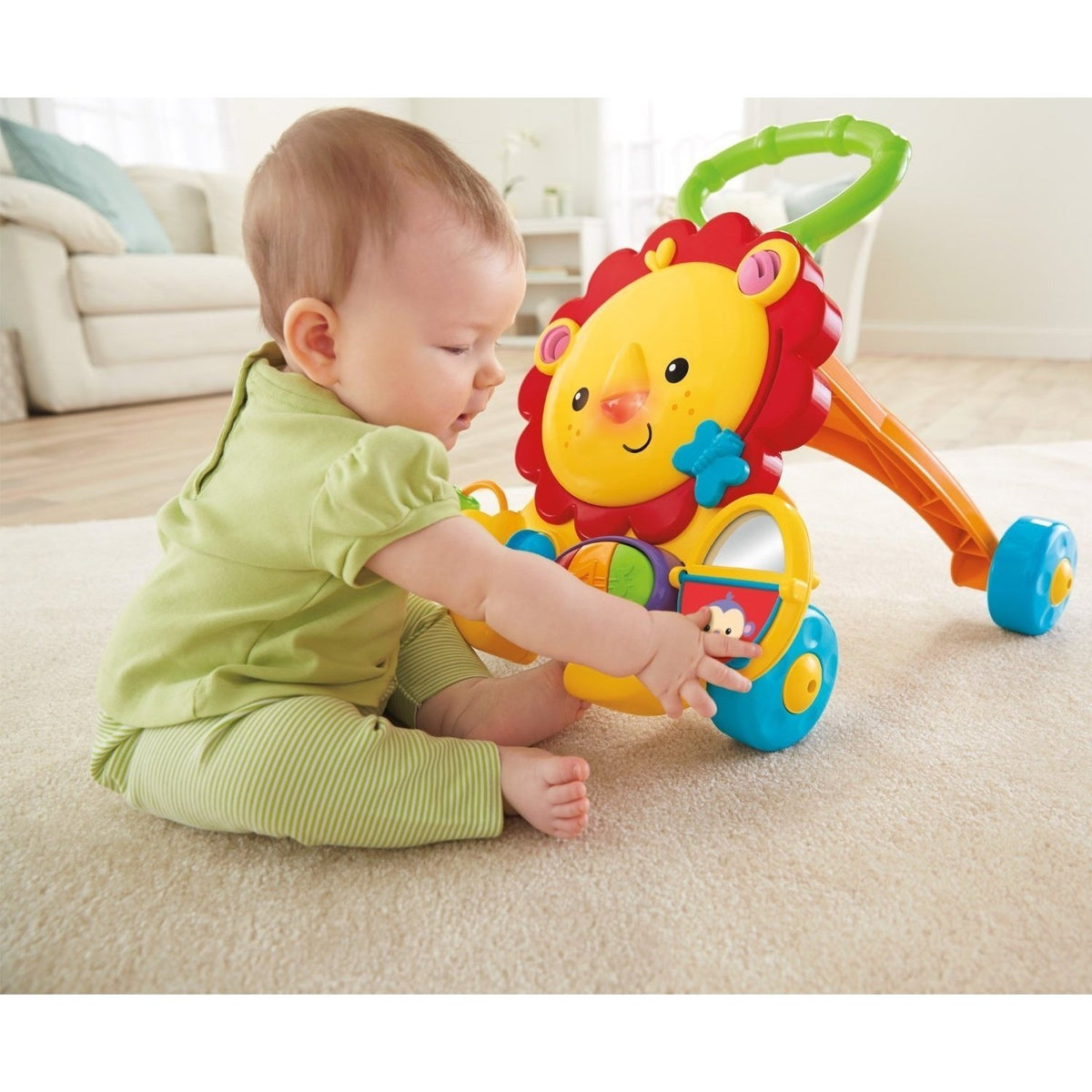 Musical Lion Walker with Lights Sounds & Activities D605