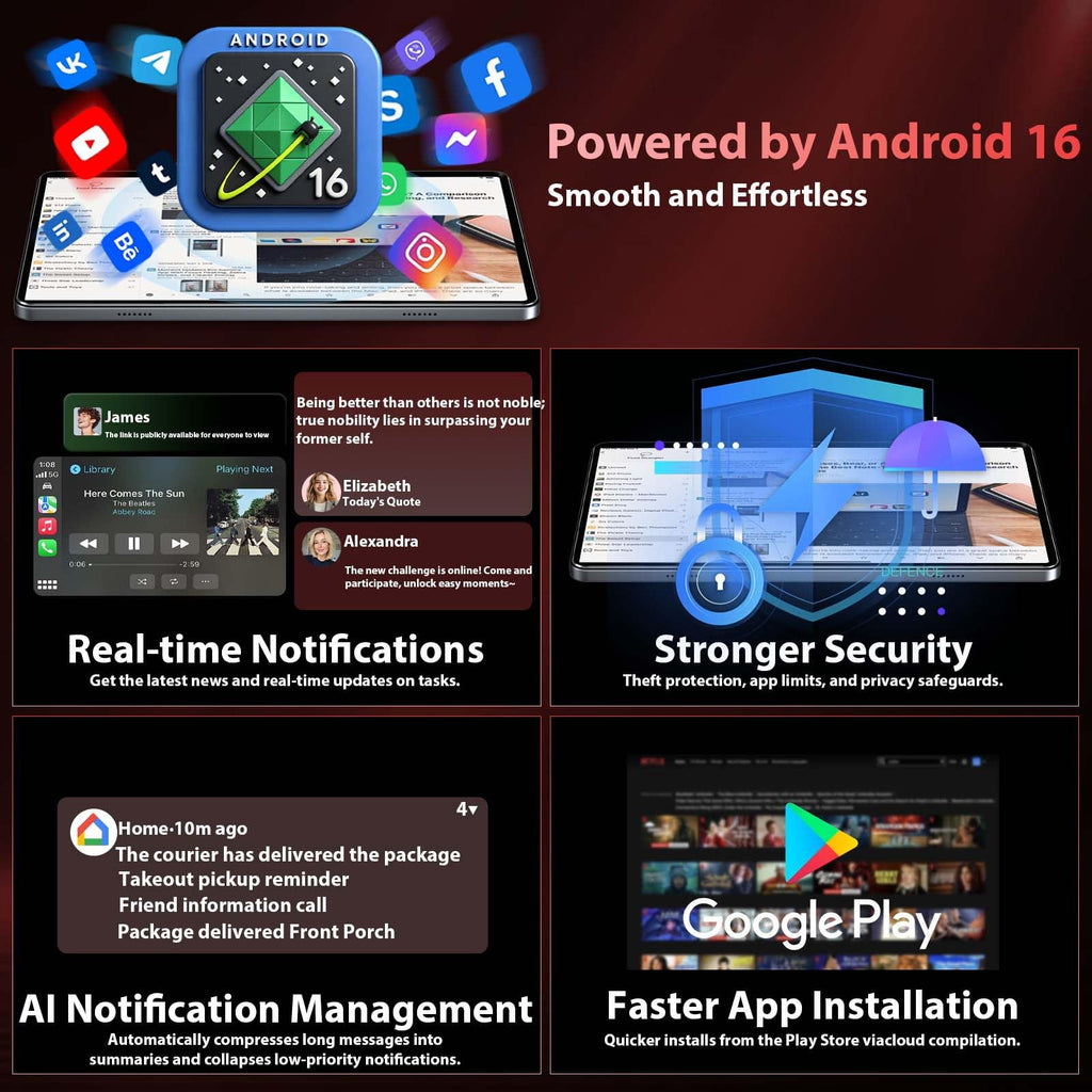 10 Inch Android Tablet with Keyboard W89461